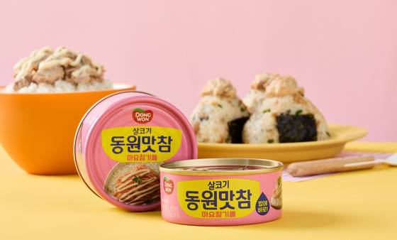 동원F&B가 참치마요에 참기름을 곁들인 ‘동원맛참 마요참기름’을 출시했다. 사진 동원F&B