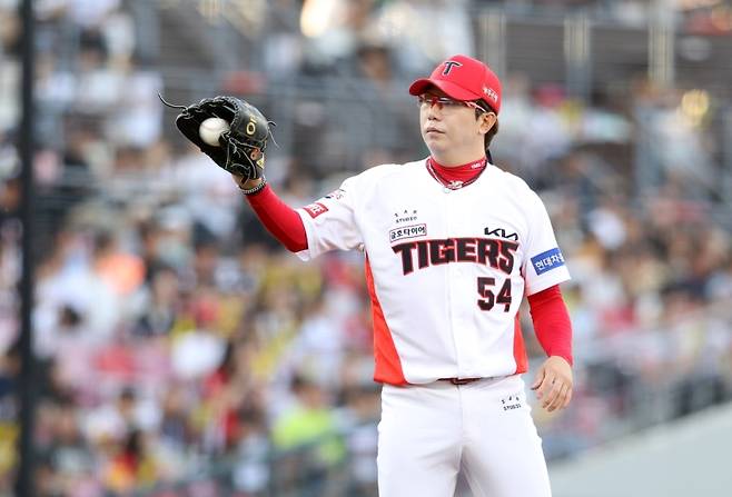 ▲ 마운드에 선 양현종 [KIA타이거즈]&nbsp;