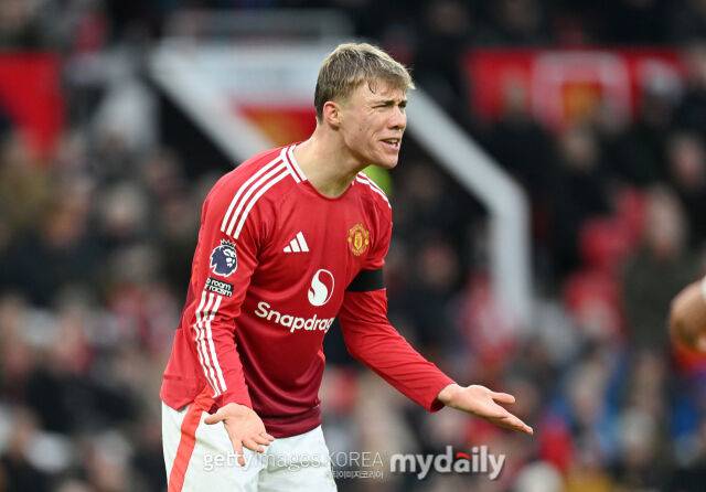 맨체스터 유나이티드 라스무스 호일룬./게티이미지코리아