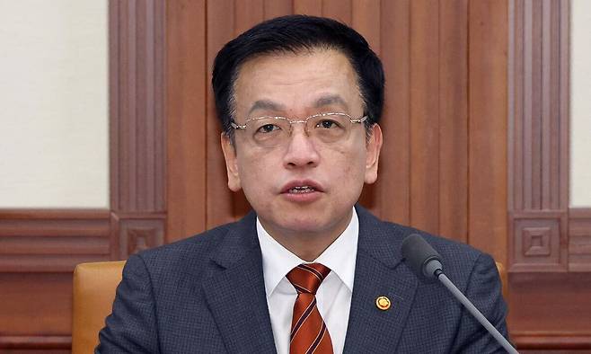 최상목 대통령 권한대행. 연합뉴스