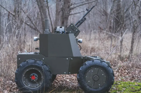 우크라이나 국방부가 ‘로봇 군인’(사진)의 최전선 배치를 허가했다. 우크라이나 국방부 제공