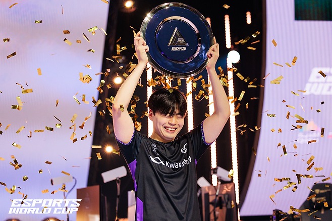 지난해 e스포츠 월드컵 철권8서 우승했던 '울산' 임수훈(사진=EWC/Igor Bezborodov)