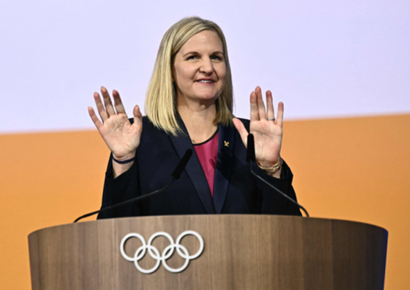 사상 첫 여성 국제올림픽위원회(IOC) 위원장이 된 커스티 리 코번트리. ⓒAFP/연합뉴스