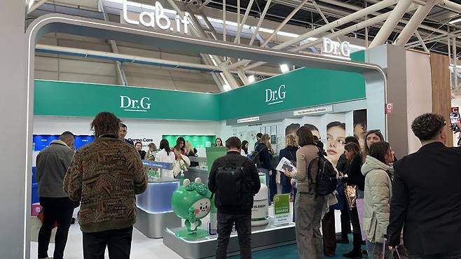 고운세상코스메틱 ‘코스모프로프 볼로냐 2025’ 부스 전경. 고운세상코스메틱 제공