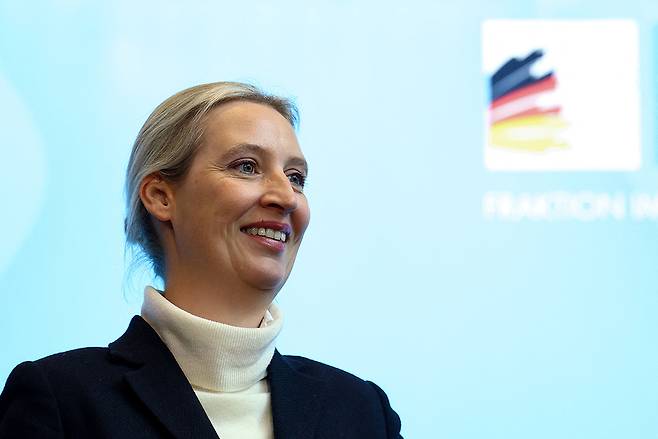 알리체 바이델 AfD 대표. ⓒREUTERS