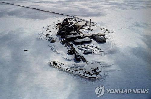 알래스카 푸르도베이의 유전 시설 [EPA=연합뉴스 자료사진. 재판매 및 DB 금지]