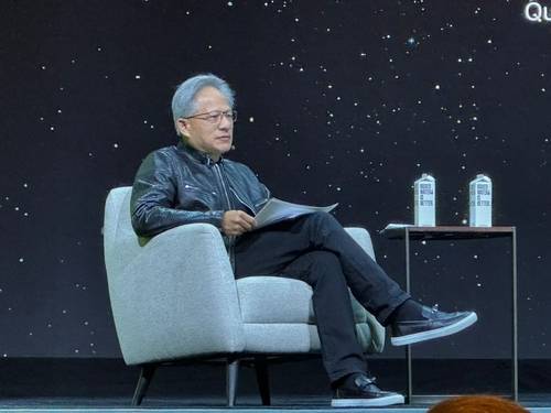 '엔비디아 퀀텀 데이' (새너제이[미 캘리포니아주]=연합뉴스) 김태종 특파원 = 젠슨 황 엔비디아 최고경영자(CEO)가 20일(현지시간) 미 캘리포니아주 새너제이에서 양자 컴퓨팅 기업 리더들과 업계 현황과 미래에 대해 이야기를 주고받는 '퀀텀 데이'를 열었다. taejong75@yna.co.kr 2025. 3. 21.