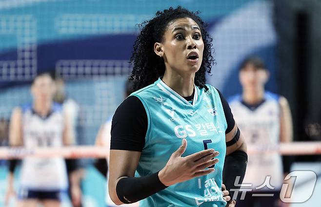 GS칼텍스의 지젤 실바. /뉴스1 ⓒ News1 박정호 기자