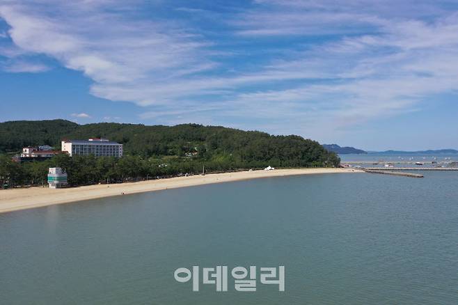 율포솔밭해수욕장 전경(사진=보성군청)