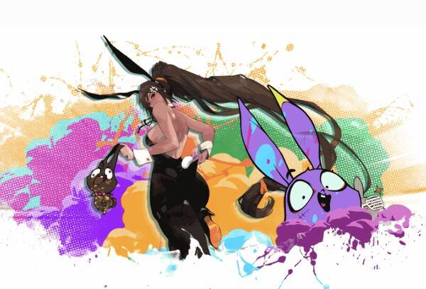 - 중국에서 유출된 던파 바니걸 아바타 일러스트