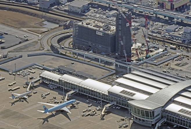 일본 후쿠오카공항. [교도 연합뉴스 ]