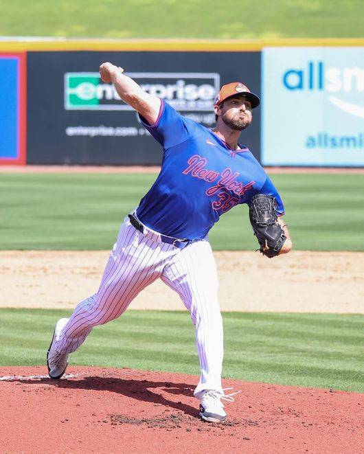 뉴욕 메츠 클레이 홈즈. /뉴욕 메츠 SNS