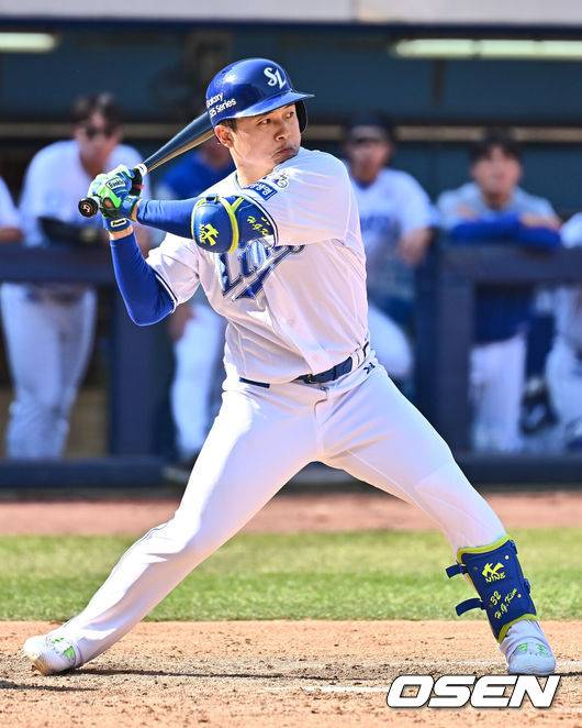 [OSEN=대구, 이석우 기자] 20250322 삼성 라이온즈 김헌곤 074 2025.03.22 / foto0307@osen.co.kr