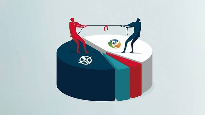 지난해 9월 시작된 고려아연 경영권 분쟁이 6개월째 이어지고 있다.[일러스트｜게티이미지뱅크] ] &nbsp;