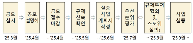 추진절차 및 일정(안).