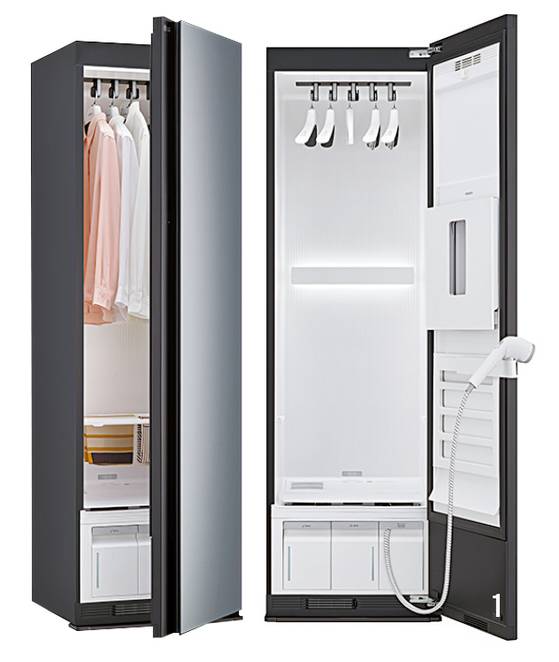 살균·탈취·먼지 제거 기능으로 의류 위생을 관리하는 ‘LG 올 뉴 스타일러’.