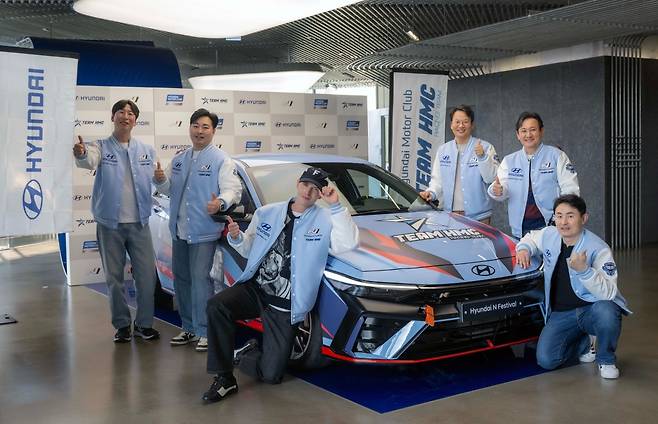 아마추어 동호회 레이싱팀 TEAM HMC 사진=현대차