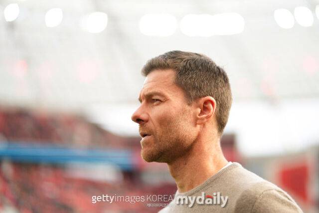 레버쿠젠의 샤비 알론소 감독. /게티이미지코리아