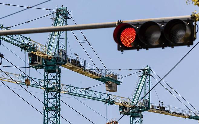 올해 1분기 수도권의 민영 아파트 분양 물량은 전년 동기 대비 78%나 감소했다. ⓒ연합뉴스