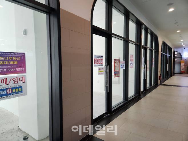 경기도 고양시에 위치한 한 지식산업센터들이 공실인 모습. (사진=이데일리 이배운 기자)