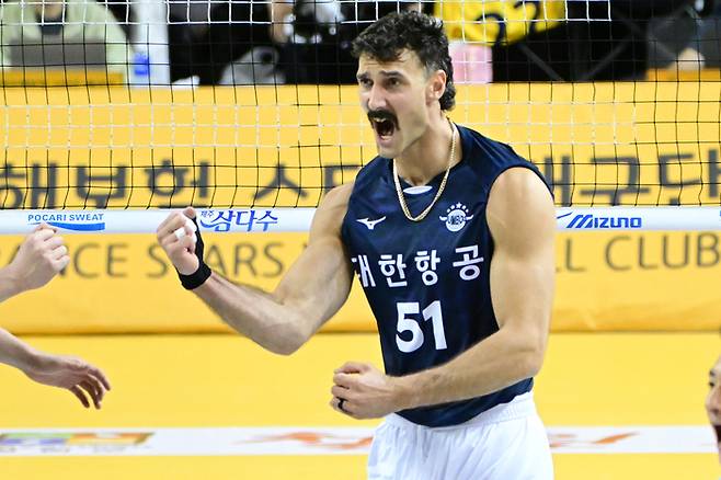 대한항공 러셀. 사진 | 한국배구연맹