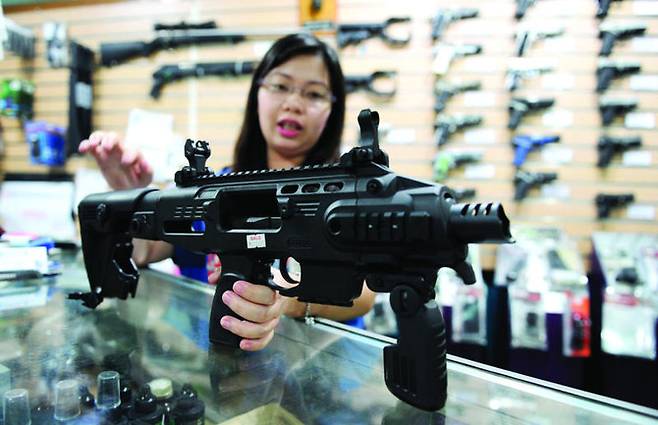 민간 총기 소지가 합법인 나라