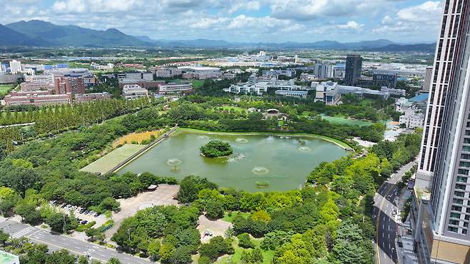 [광주=뉴시스]광산구 쌍암공원. (사진=광산구 제공) 2025.03.26. photo@newsis.com *재판매 및 DB 금지