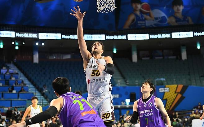 [서울=뉴시스] 프로농구 창원 LG의 아셈 마레이. (사진=KBL 제공) *재판매 및 DB 금지