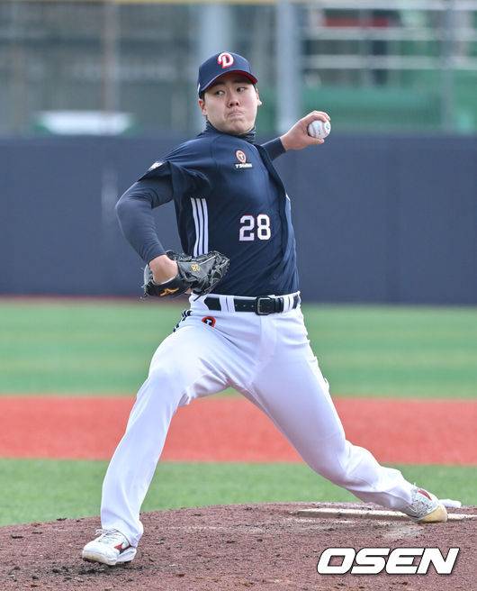 [OSEN=박준형 기자] 두산 최승용 2025.03.08 / soul1014@osen.co.kr