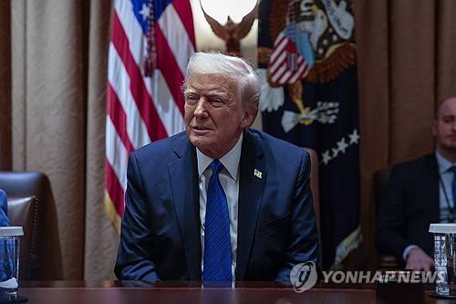 도널드 트럼프 미국 대통령 [워싱턴 EPA=연합뉴스. 재판매 및 DB 금지]