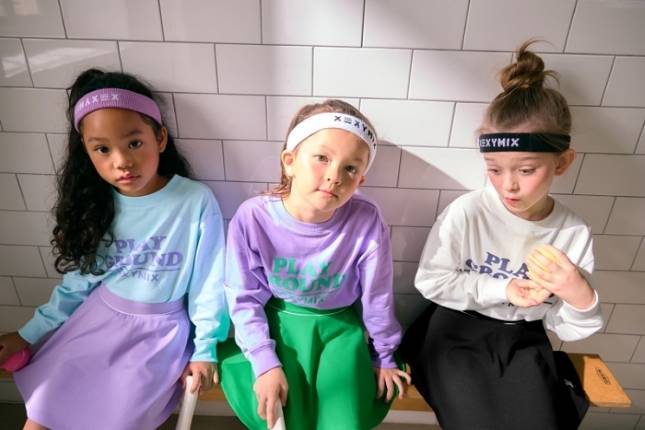 젝시믹스 키즈 라인./사진=브랜드엑스코퍼레이션 제공