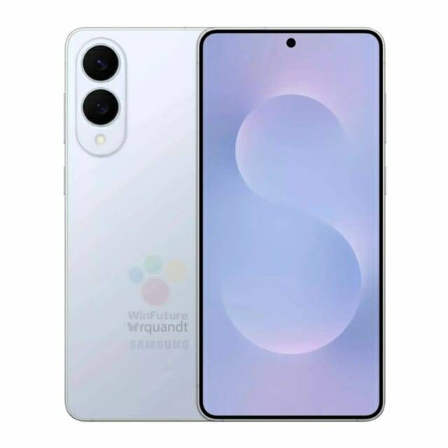 갤럭시S25 엣지 티타늄 아이스 블루 모델 (사진=윈퓨처)