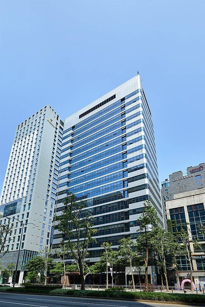 서울 강남 테헤란로 소재 ‘강남파이낸스플라자’. /마스턴자산운용 제공