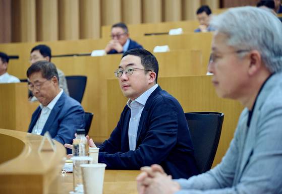 지난해 9월 사장단 워크숍에 참석한 구광모 LG그룹 회장. 사진 LG