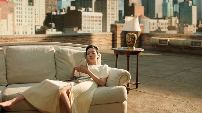 제일기획 럭셔리 뷰티 플랫폼 ‘알럭스’ 캠페인에 출연한 배우 김고은