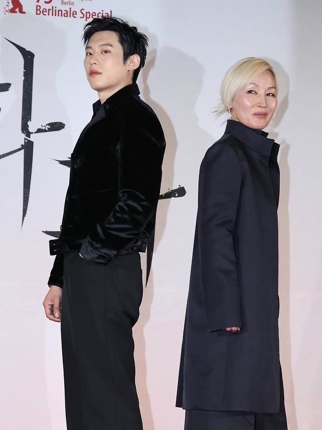 ▲ '파과' 김성철 이혜영. ⓒ연합뉴스