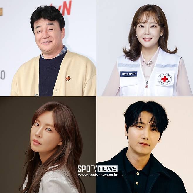 ▲ 산불 기부에 동참한 스타들. 백종원, 소유진, 이상우, 김소연 ⓒ곽혜미 기자, 대한적십자사, 제이와이드컴퍼니,&nbsp;HM엔터테인먼트