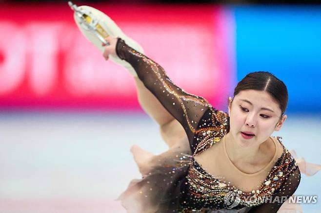 연기를 펼치는 윤아선  [AFP=연합뉴스]