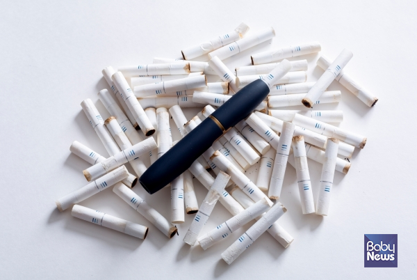 온라인에서 판매하는 '무니코틴' 표시 액상 전자담배에서 니코틴이 대거 검출됐다. ⓒ베이비뉴스