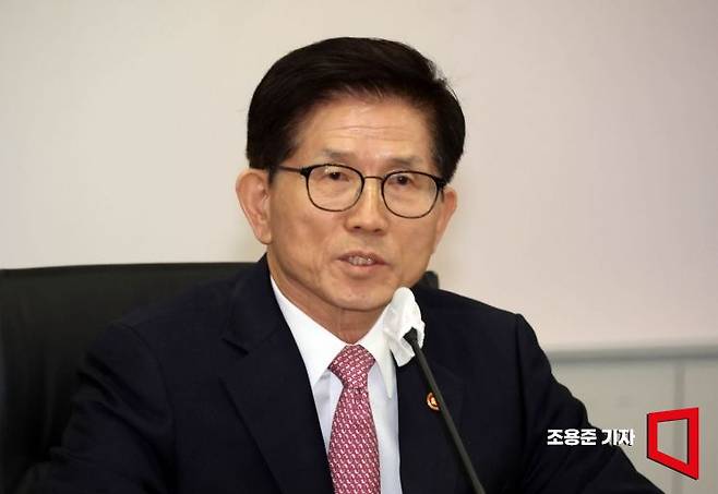 김문수 고용노동부 장관. 조용준 기자