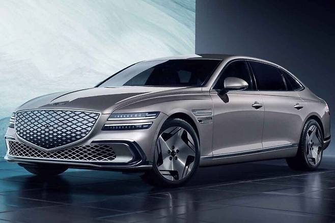 제네시스 'G80 전동화모델 페이스리프트'