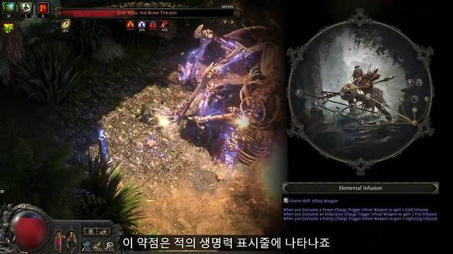 전통적인 전투 기술에 중점을 둔 아마존