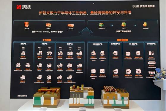 전시된 장비의 모습. [사진 독자]