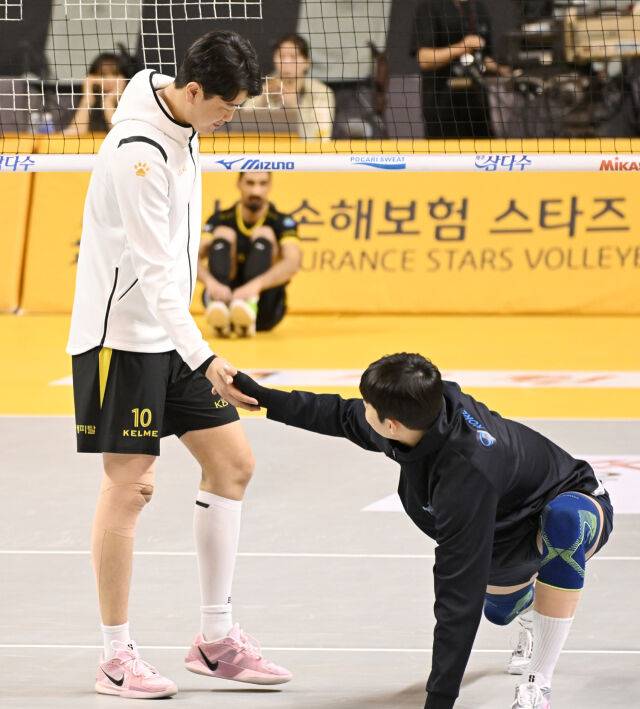 나경복과 조재영 / KOVO