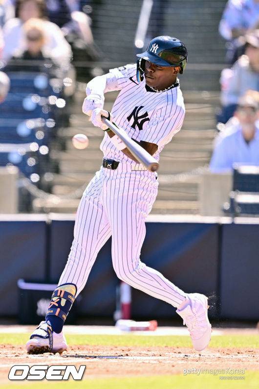 [사진] 뉴욕 양키스 재즈 치좀 주니어. ⓒGettyimages(무단전재 및 재배포 금지)