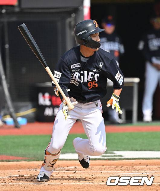 [OSEN=박준형 기자] 한화 황영묵  2025.03.23 / soul1014@osen.co.kr