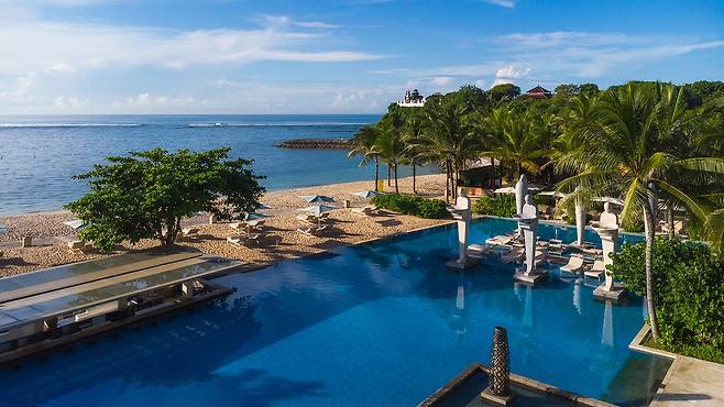 더 물리아 오아시스 풀. 사진제공|팜투어