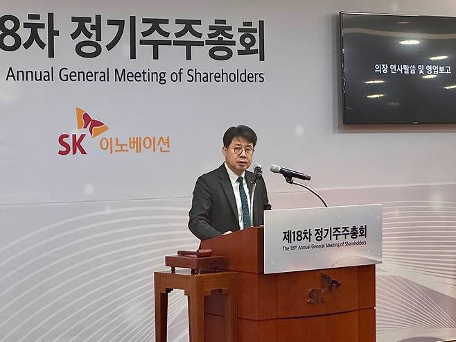 박상규 SK이노베이션 대표이사 사장 [촬영 김아람]