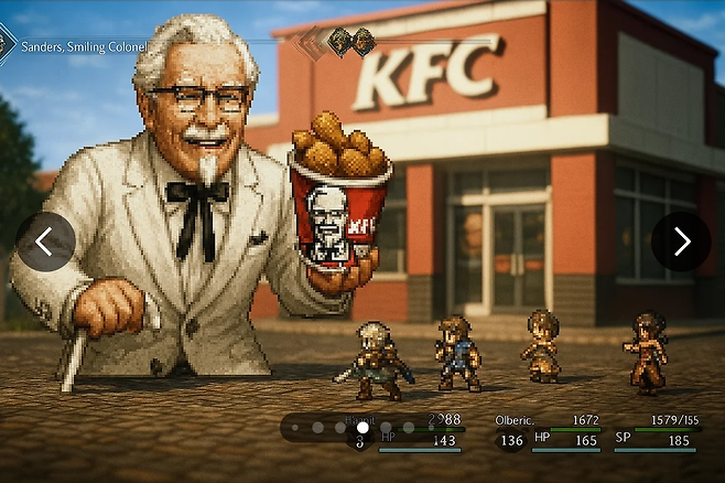 미쳐 날뛰고 있다는 gpt 이미지 출력물