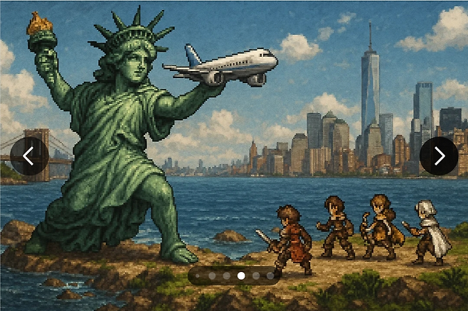 미쳐 날뛰고 있다는 gpt 이미지 출력물